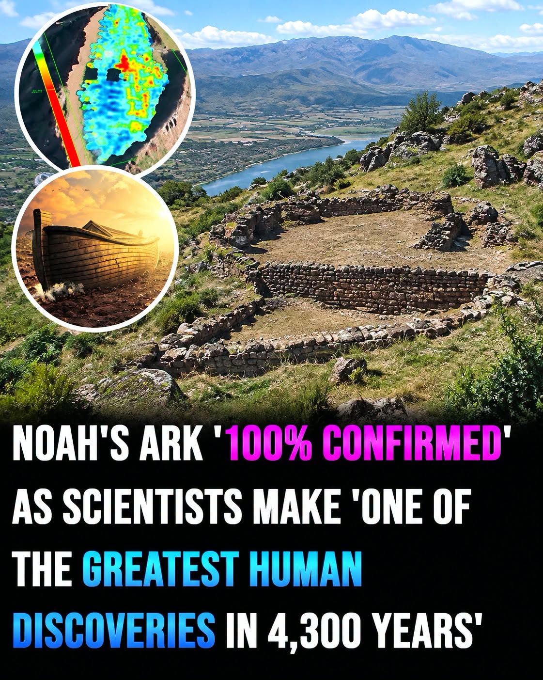 Noah’s Ark ‘100% confirmed’ as scientists make ‘one of the greatest human discoveries in 4,300 years’
