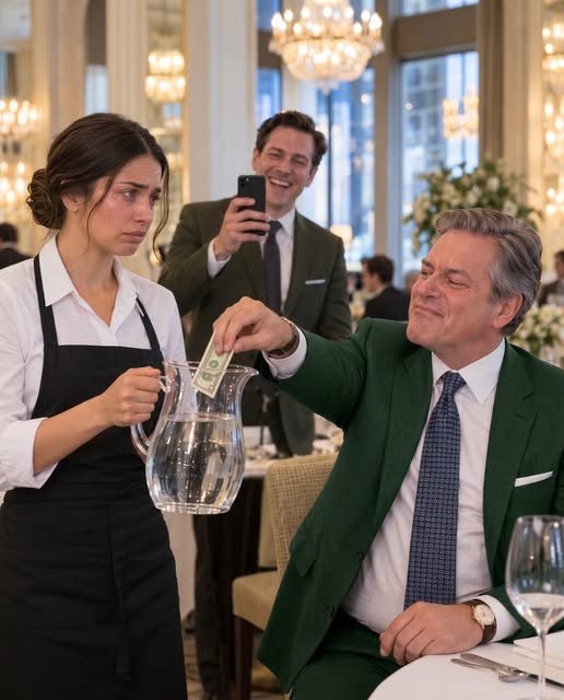 “Bring me someone intelligent,” he sneered in German, dropping a hundred-dollar bill into my water pitcher