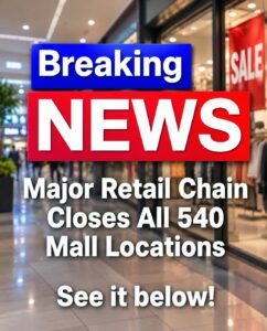 Major Retail Chain Shuts Down Hundreds of Stores in Nationwide Goodbye