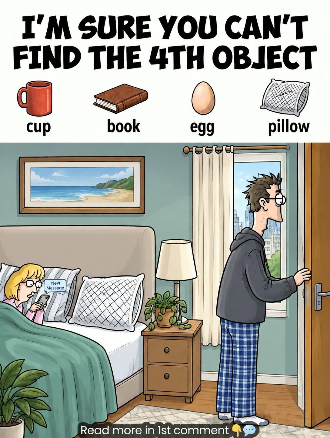 Can You Find the Hidden Fourth Object? This Brain Teaser Is Stumping the Internet