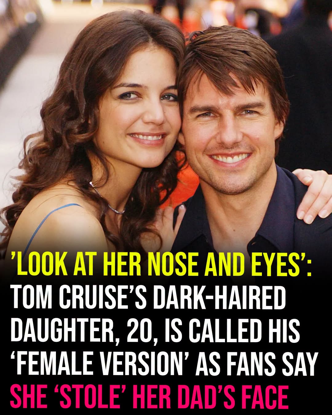Suri Cruise is all grown up and fans can’t get over how much she looks like her dad