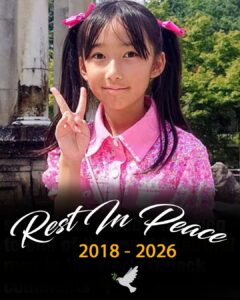 8-year-old pop star Runa Hirata has died