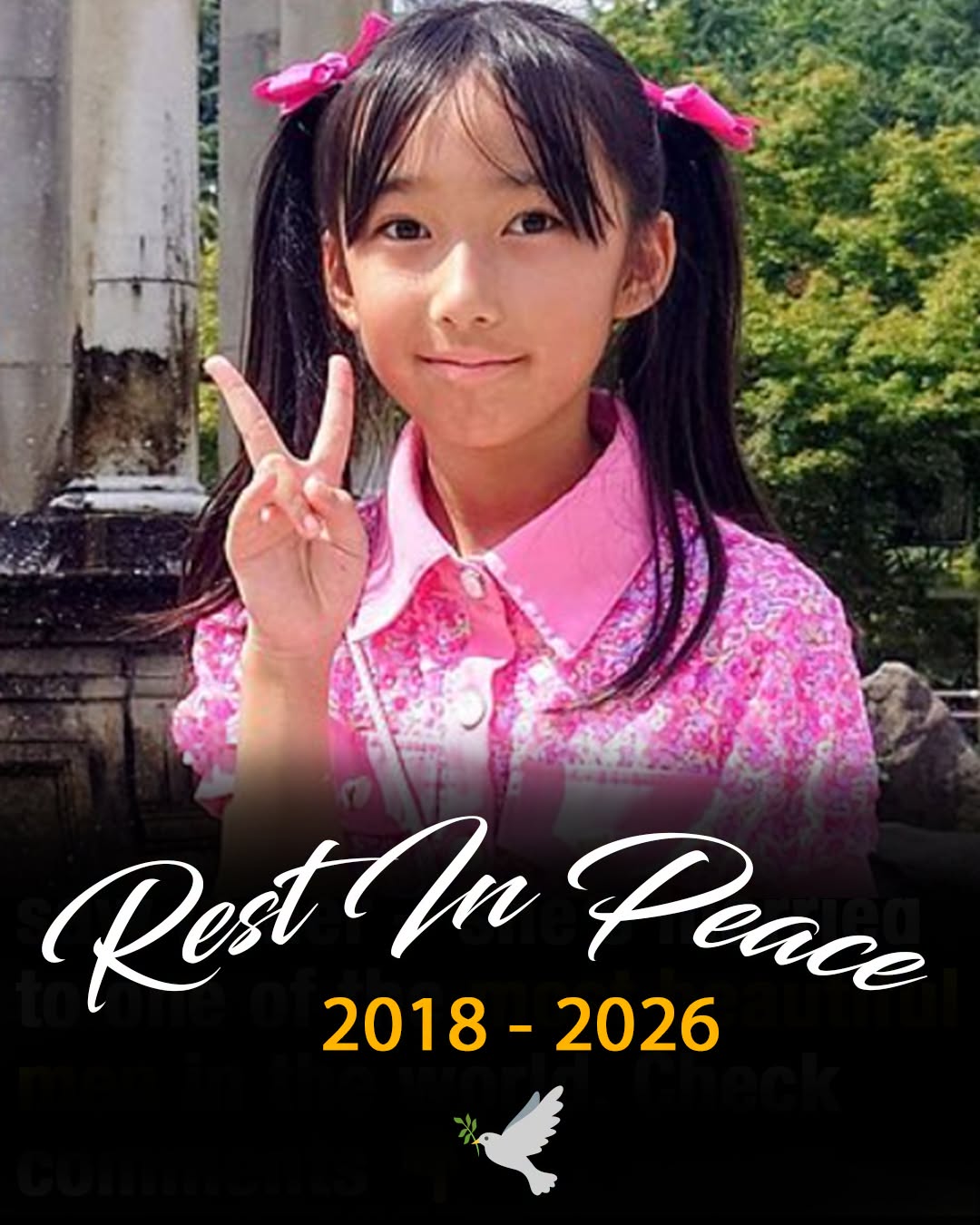 8-year-old pop star Runa Hirata has died