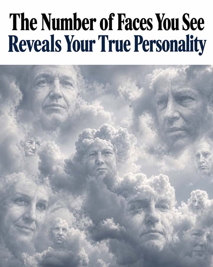 The Number of Faces You See Reveals Your True Personality.