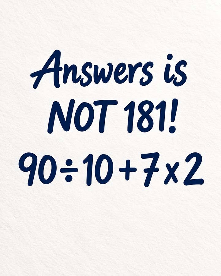 The Tricky Math Puzzle: Answer is NOT 18!