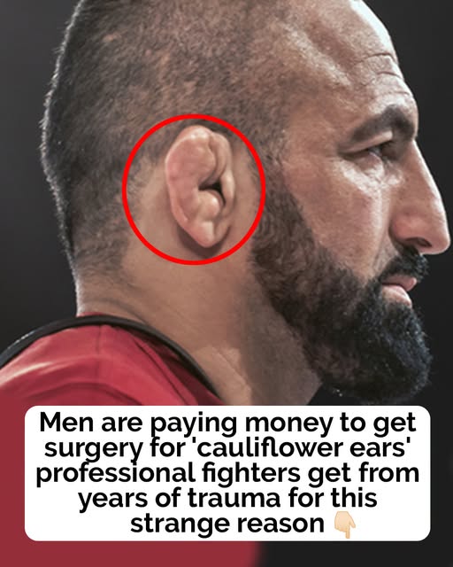 Men are reportedly paying to get ‘cauliflower ears’ to look like ‘fighters’