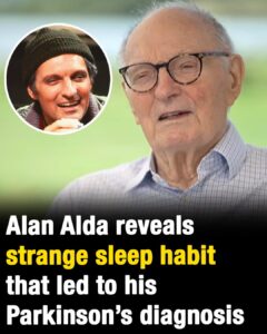 Alan Alda reveals the strange sleep habit that led to his Parkinson’s diagnosis