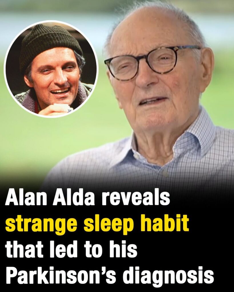 Alan Alda reveals the strange sleep habit that led to his Parkinson’s diagnosis