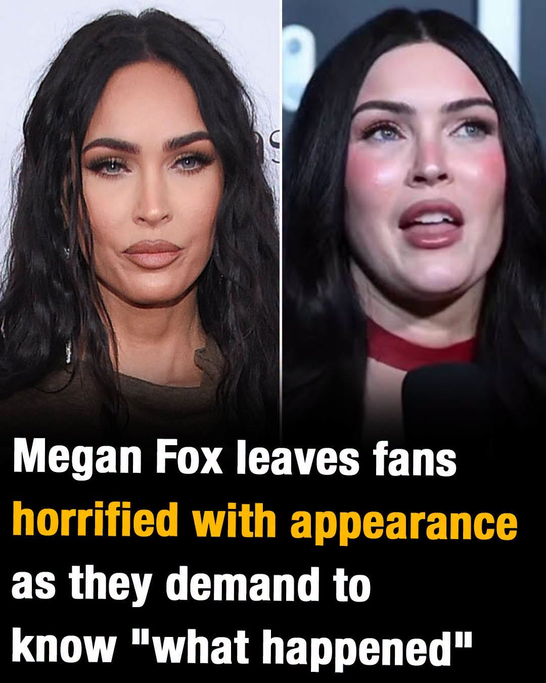 Megan Fox leaves fans horrified with appearance as they demand to know “what happened”