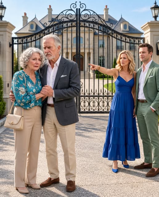 My daughter-in-law blocked my wife at the mansion gate and sneered, “Everyone agrees you shouldn’t be here.”