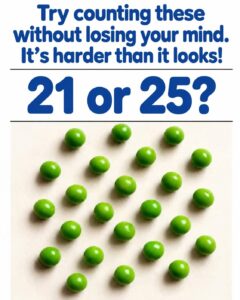 Can You Solve This Viral Green Pea Counting Puzzle Without Going Crazy?