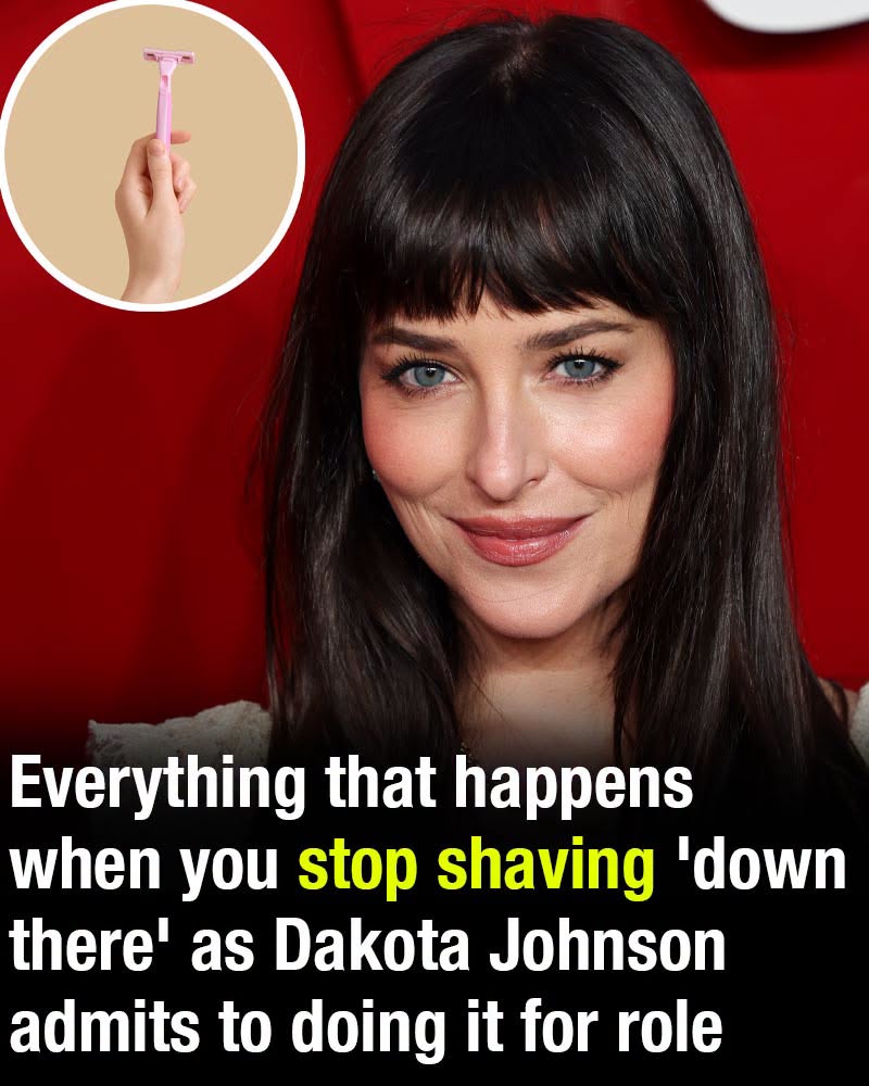 Everything that happens when you stop shaving ‘down there’ as Dakota Johnson admits to doing it for role
