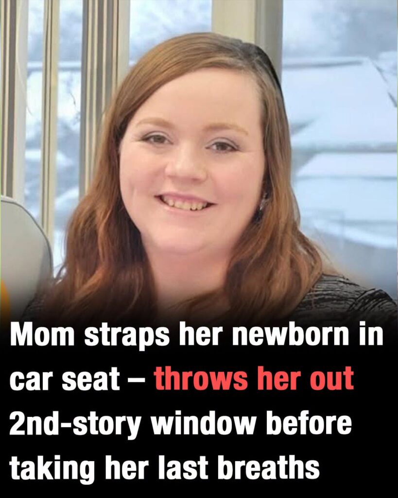 Mom straps baby in carseat, throws her out window to save her life