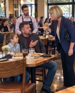 The Manager Called Security on Me While I Was Cutting My Daughter’s Dinner, but She Had No Idea Who I Was Texting