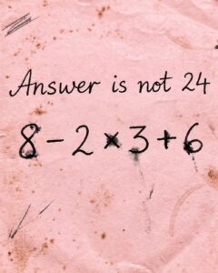 Solving the Viral Vintage Math Puzzle