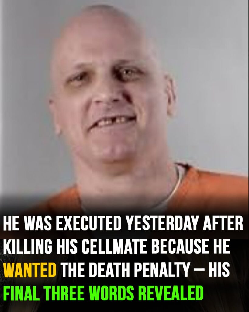 Florida executes prisoner who killed cellmate because he wanted death penalty – his final three words revealed