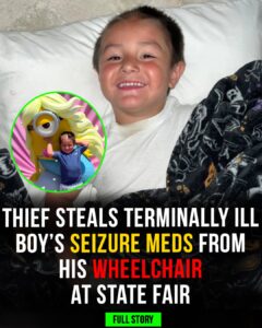 Thief steals terminally ill boy’s seizure meds from his wheelchair at State Fair