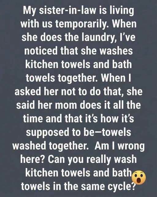 Towel Laundry Rules