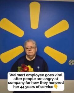 Walmart faces backlash over 44-year work anniversary celebration