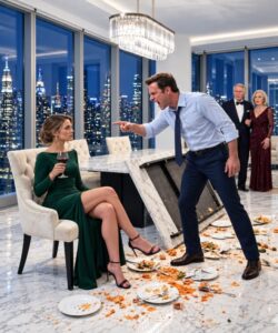 On our second night as newlyweds, Derek flipped our marble dining table, china shattering across the floor as he snarled, “In this family, wives obey their husbands!”