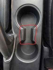 What Is the Weird Gap Between Car Cup Holders For?
