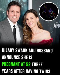 Hilary Swank and husband Philip Schneider announce she is pregnant at 52 three years after having twins