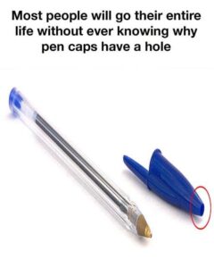 Most people will never know