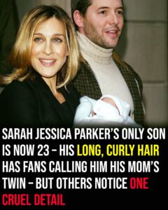 Sarah Jessica Parker’s only son is all grown up and his long and wavy hair has fans calling him his ‘mom’s twin’