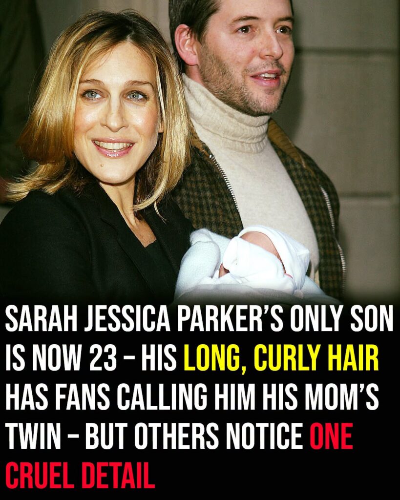 Sarah Jessica Parker’s only son is all grown up and his long and wavy hair has fans calling him his ‘mom’s twin’