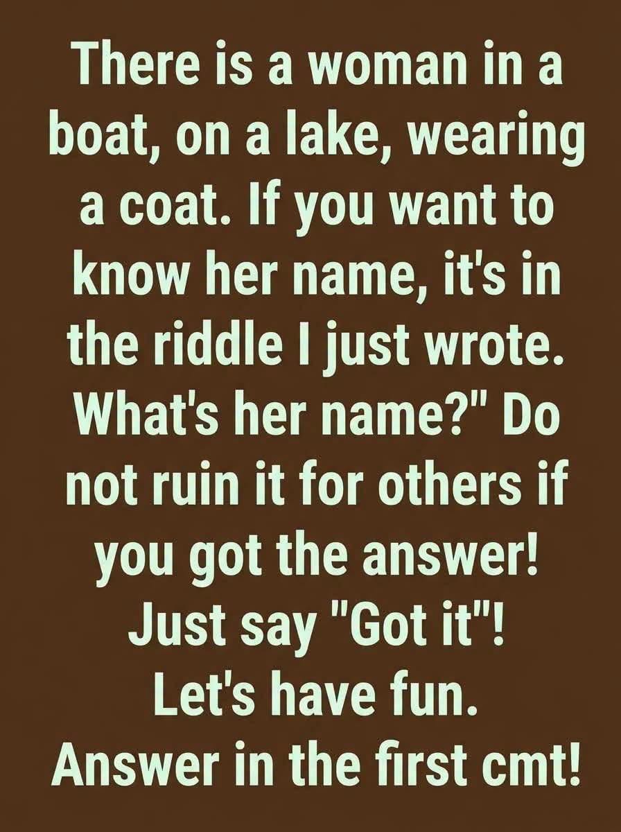 There’s a Woman in a Boat Riddle: Give this Viral Puzzle a Shot
