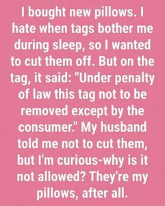 The Truth Behind Pillow Tags: Why You Can Remove Them