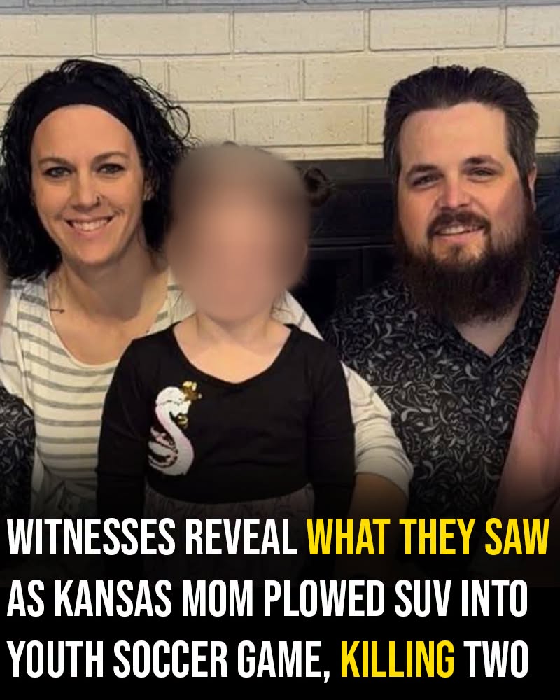Witnesses reveal what they saw as Kansas mom plowed SUV into youth soccer game, killing two