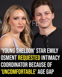‘Young Sheldon’ star Emily Osment requested intimacy coordinator because of ‘uncomfortable’ age gap