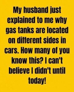 Why Gas Tanks Sit Differently—and How One Dashboard Arrow Prevents Wrong-Side Stops