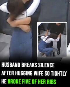 Husband speaks out after hugging wife so tightly he broke five of her ribs