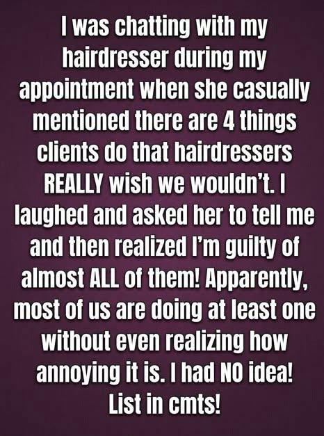 Hairdresser Lists 4 Things We Should Avoid at the Salon