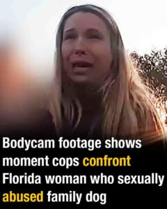 Bodycam footage shows moment cops confront Florida woman who sexually abused family dog