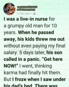 Unexpected Inheritance Of Gratitude