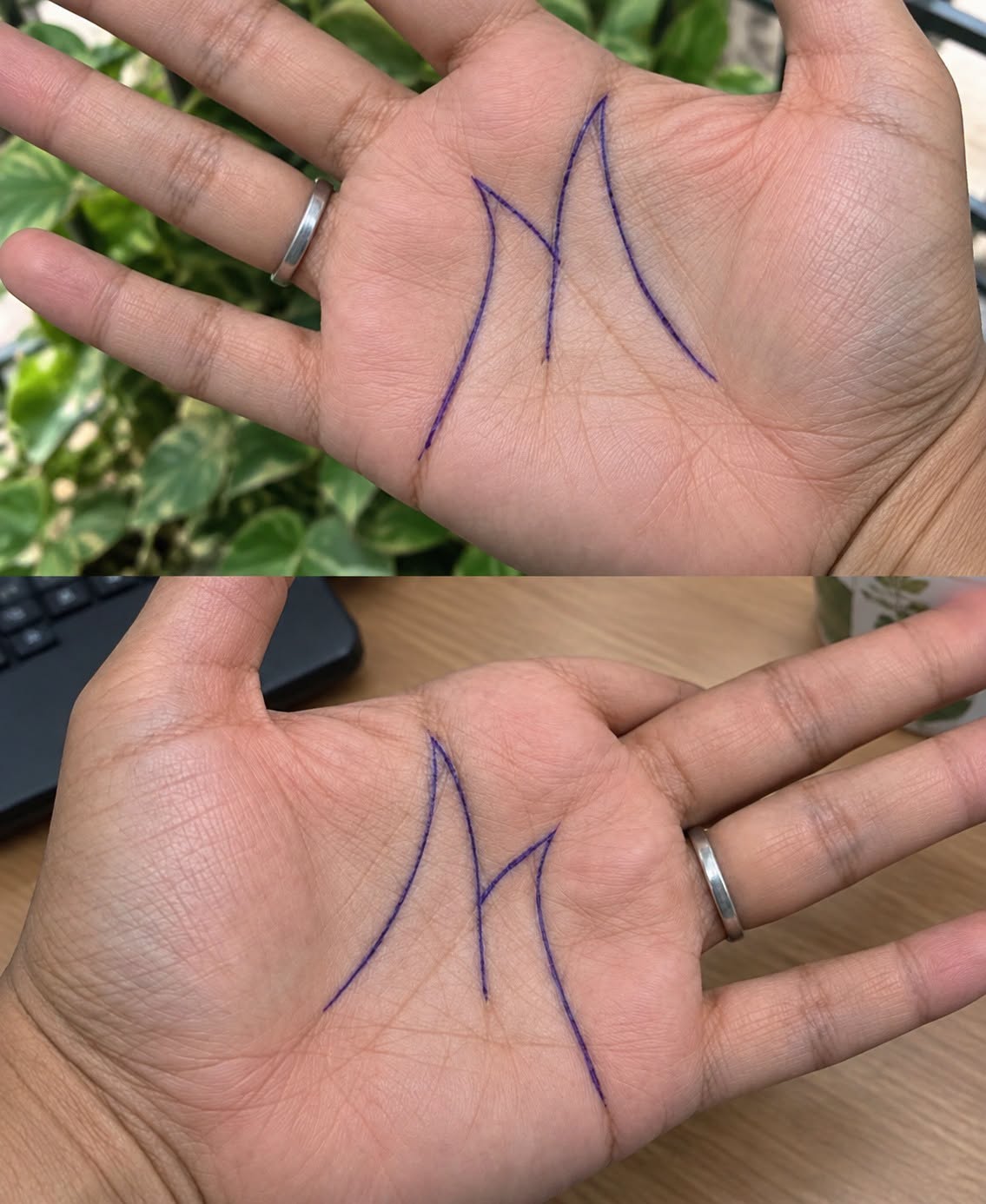 Here’s what the letter ‘M’ on the palm of your hand truly signifies