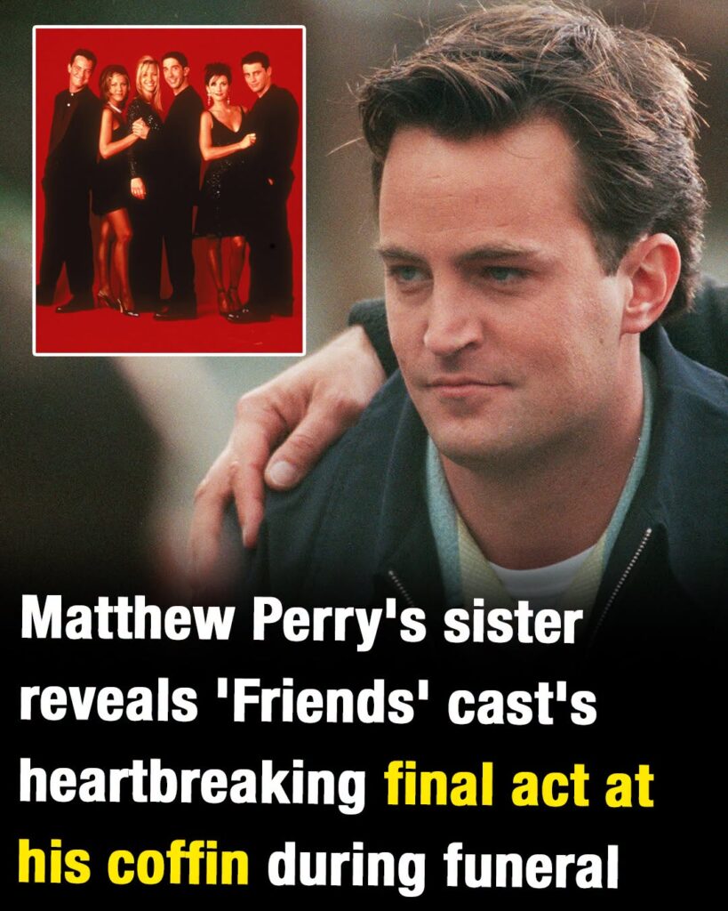 Matthew Perry’s sister shares how ‘Friends’ cast said their final goodbye during the funeral