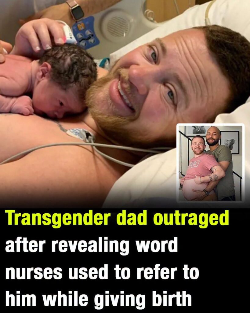 Transgender man angry at nurses misgendering him after giving birth