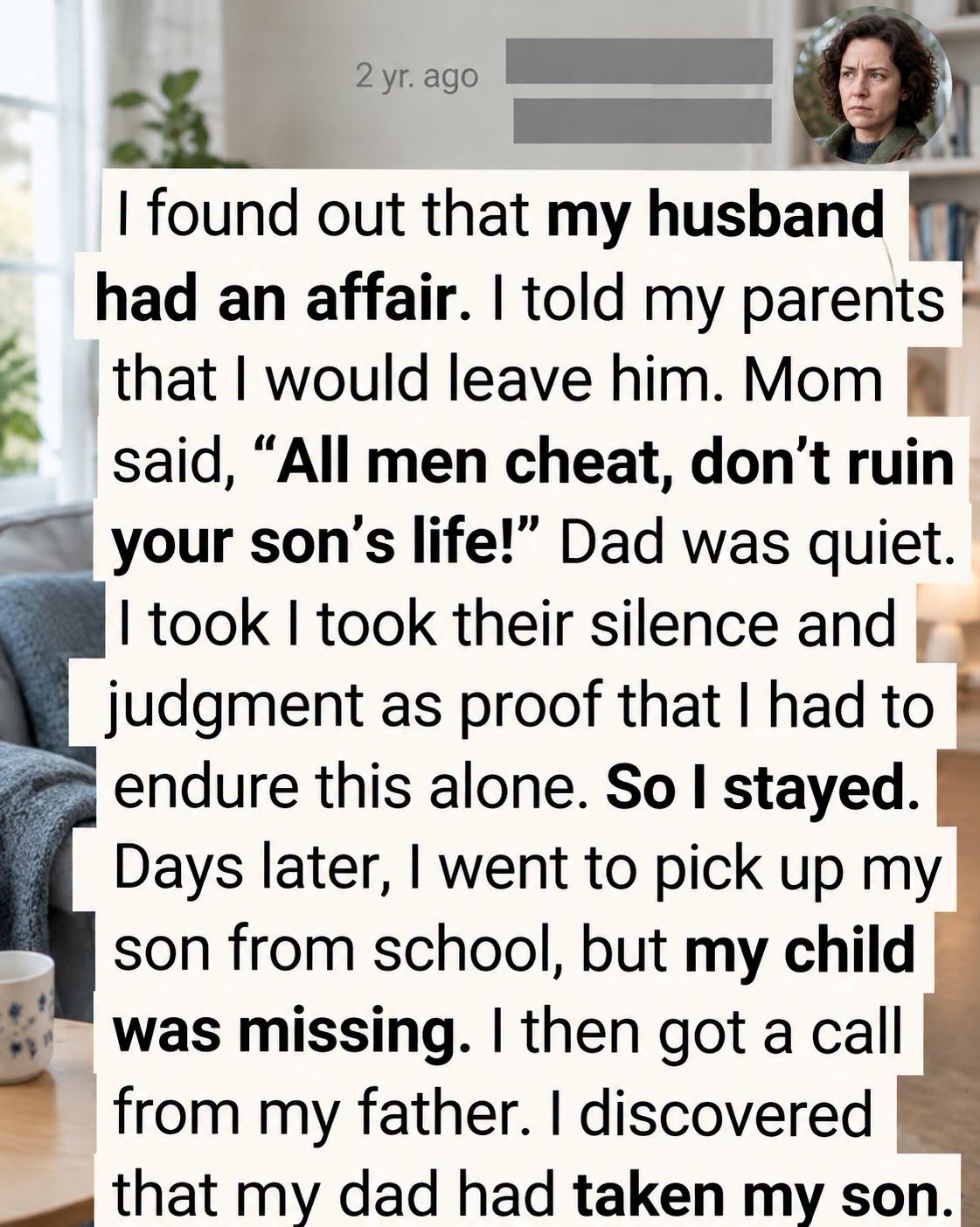 MY HUSBAND CHEATED—AND MY FATHER GAVE ME THE STRENGTH TO WALK AWAY